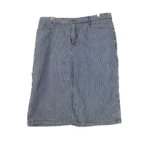 Christopher & Banks Pinstripe Skirt